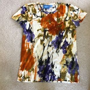 Multi colored tee shirt